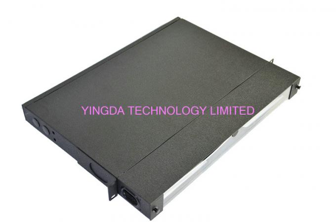 96 Cores 1U MPO Patch Panel / Enclosures 4 bays wide 24 LC ports3 MPO APC (x8) input SMF