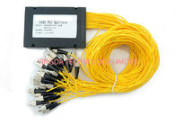 GPON Low PDL 1*32 FC PLC Fiber Optic Splitter ABS Plastic For Data Communication