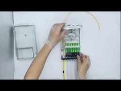 FTTH FTB008B  FAT-8T-B    2pcs of 1x8 PLC  	Fiber Optic Termination Box