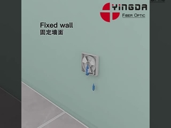 FTB001S Rosette Serat Optik Invisible