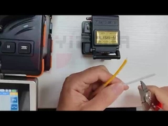 Splicer fusi serat optik untuk serat tunggal, serat pita, kabel drop, kabel patch