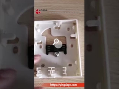 FTB86Y 2 Port SC FTTH Stopkontak Dinding UL94V0 Tahan Api