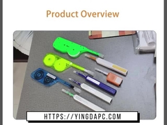 ST FC LC SC 2.5mm Fiber Optic Connector Cleaner Pen, One-Click Cleaner Pen 800 kali