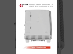 FDB0224A 24 Port Fiber Splitter Box SC Adaptor Jaringan FTTH Luar