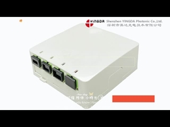 FRB-4D 4 Core Mini Outlet FTTH Indoor Fiber Termination Box Untuk Rak DIN 35mm