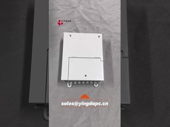 FTB008 8 Port Uncut Mid Span Fiber Optic Cable Termination Box Untuk FTTH Drop Cable