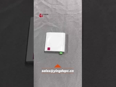 FTB86S Mini FTTH Fiber Optic Box Shutter SC Adapter 2 Port Socket