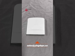 FTB104P 4 Core FTTH Fiber Optic Wall Socket CATV jaringan ODN PON