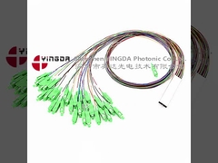 1*32 ODN Optical Splitter Fiber Optic PLC Splitter dengan SC Connector Tight Buffer PON XGPON