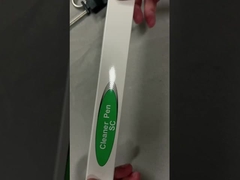 FTTH Optical Fiber One Click LC MU Connector 1.25mm Cleaner Cleaning Pen Tipe Biru CE ROHS