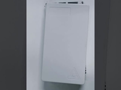 FTTH Fiber Optic Termination Box ABS Putih 4fibers Untuk Flat Drop Kabel Indoor