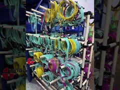 YINGDA Multi Core Fiber Optic Cable dengan Konektor MPO MTP Densitas Tinggi untuk Transfer Data Cepat