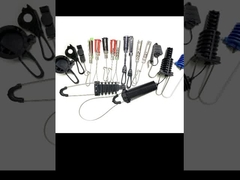 ODWAC-22 FTTH Flat Drop Cable Wire Tension Clamp Untuk Gambar 8 Kit Pemasangan Kabel