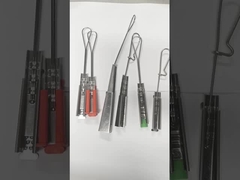 ODWAC-S22 FTTH Flat Drop Cable Wire Tension Clamp Untuk Gambar 8 Open Hook