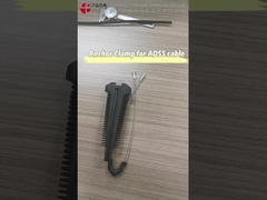 Pastic Kabel Installation Kits Suspension Clamp Protective Preformed untuk Kabel ADSS