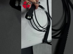 0.9mm SX Waterproof kabel fiber patch koneksi LC-LC