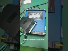 12 24 Serat MPO MTP Kaset Plastik OM3 10G Aqua Male Multimode Kabel