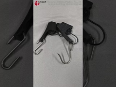 ADSS FTTH Drop Cable Wire Suspension Clamp dengan Hook stainless steel untuk Gambar 8 kabel