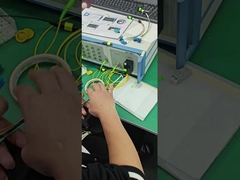 Kabel MTP MPO Kepadatan Tinggi - Rakitan Kabel Hydra LC 12 Inti Konektor Pria Dengan Pin Panduan