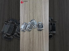 Ears Teeth Stainless Steel Buckles untuk SS Band Strip SS304 SS201 3-25mm