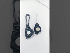 Pengekang Klem Tekanan Ikan Keterangan Instalasi Kabel Drop FPT Plastik 201 Baja tahan karat