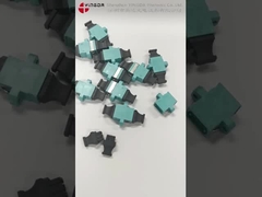 Adaptor MPO OM3 MM Rendah Rugi Cepat Optik Auqa Untuk Sistem Docking Pusat Data