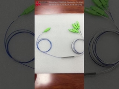 Harga Pabrik FTTH Tidak Seimbang 1*5 Mini Tipe PLC Splitter Konektor SC Daya Telekomunikasi Fiber Optik untuk