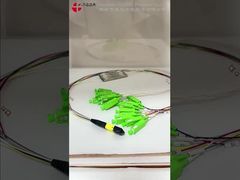 Fiber Optic PLC Splitter MPO ke SC konektor 16 inti