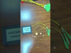 Pemisah PLC Serat Optik 1X2 dengan SC APC