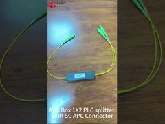 Kaset Coupler FBT Broadband Jendela Ganda 2mm 1 x 2 SFF ABS ISO SGS ROHS