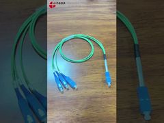 Fiber Optic PLC Splitter 1X3 dengan Konektor SC