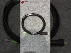 Kabel Patch Serat Optik dengan SC/APC Metal Housing Rubber Boot untuk Melindungi Koneksi