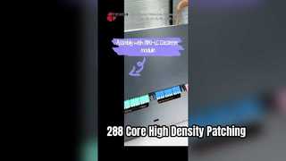 Solusi Panel Patch Serat MPO MTP 288 Inti Kepadatan Tinggi