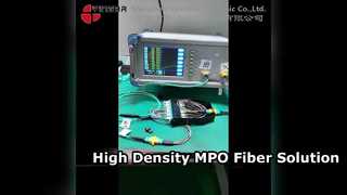 12 Kabel Breakout MPO ke LC Inti untuk Pusat Data