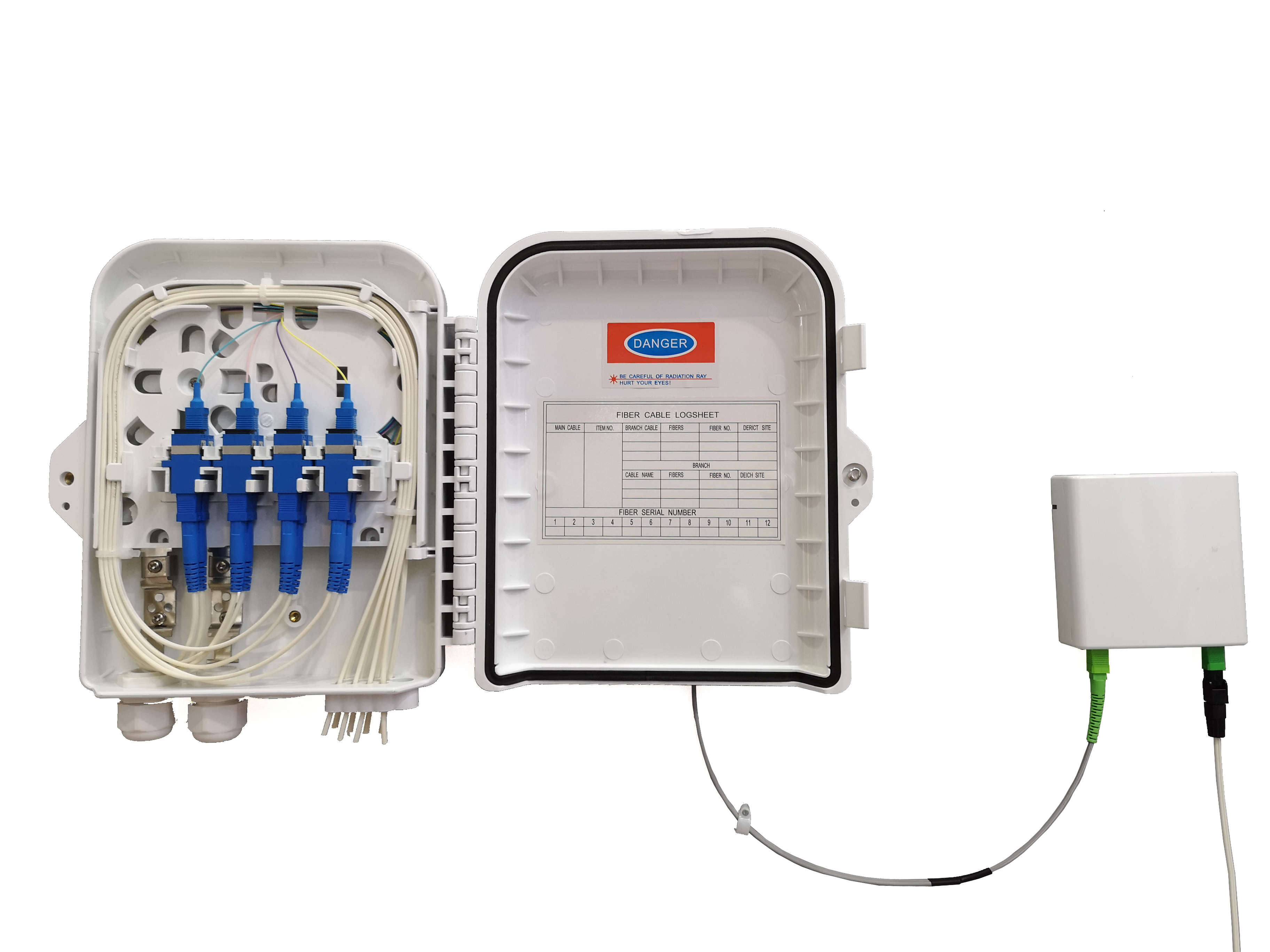 Blog perusahaan terbaru tentang Perbedaan Penting Antara Kotak Distribusi Serat dan Kotak Terminal Serat