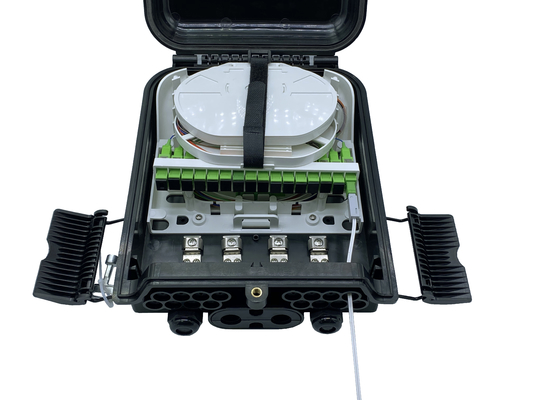 Outdoor NAP FTTH Caja De Distribucion de 16, dengan PLC 1X16 Fiber Optic Splitter Box