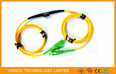 Adjustable SC FC LC MU Fixed In - line Fiber Optic Attenuator SM 1Meter Range 1 ~ 40dB