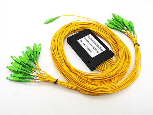 Beli Kustom PON 1x32 SC Fiber Optic PLC Splitter Loss FTTH dan CATV Splitter pembuatan online