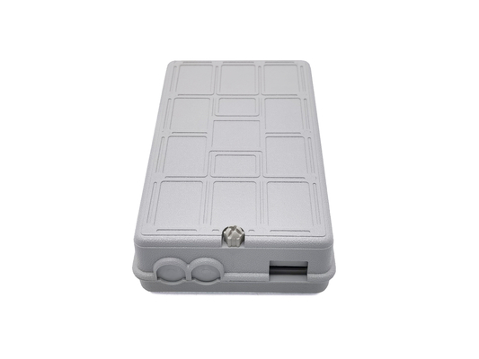 Beli 12 Cores Fiber Optic Termination Box Kotak Distribusi Optik FTTH Wall Mounted pembuatan online
