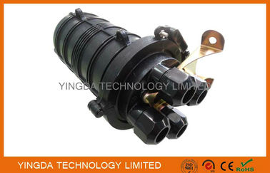Beli FTTH Fiber Optic Cable Joint Closure 4 Port 24 Cores Untuk Underground / Pipeline pembuatan online