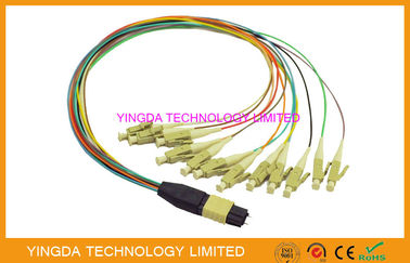 Beli Kabel MTP MPO dengan Kepadatan Tinggi - LC 12 Sirkuit Kabel Hidra Inti Konektor Male Dengan Pin Panduan pembuatan online