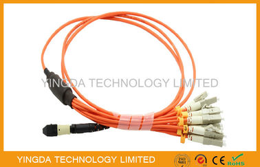 Beli MTP ke Kabel Fiber Fiber LC / SC / ST / FC, 12 Kabel Patch Fiber Harness Standar pembuatan online