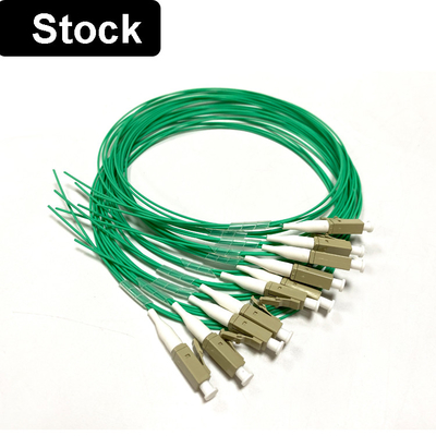 Beli Promosi LC UPC OM2 Fiber Optic Pigtail Simplex 900um 1 Meter SX 1M Multimode pembuatan online