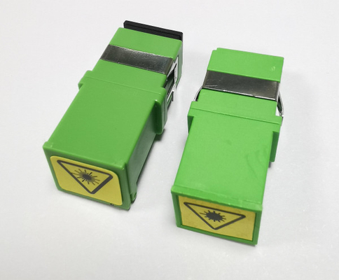 Beli Adaptor Serat Optik SC APC Rana Simplex SM Tanpa Flange Hijau pembuatan online