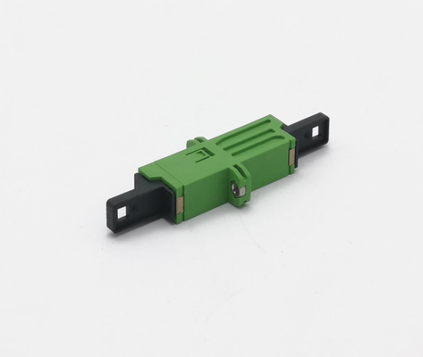 Beli E2000/APC Simplex Singlemode Fiber Optic Adapter Dengan Flange Untuk Patch Panel pembuatan online