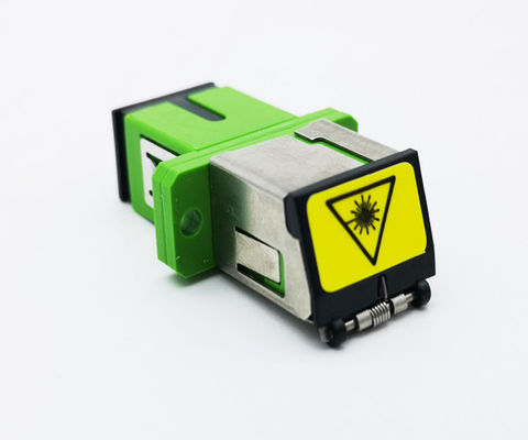 Beli Adaptor Serat Optik Rana Logam SC/APC Ke SC/APC Simplex OS2 Mode Tunggal Dengan Flange pembuatan online