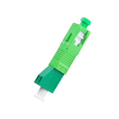 Beli Adaptor Konektor Serat FTTH Hybird Singlemode SC / APC Pria Ke LC / APC Wanita 9 / 125um pembuatan online