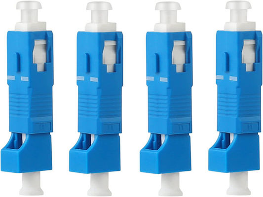 Beli LC / UPC Female To SC / UPC Male Hybrid Adaptor Serat Optik 9 / 125um SM Adaptor Serat Optik pembuatan online