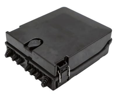 Beli 5 Port Kotak Distribusi Kabel Serat Optik Hitam 24cores SC Adapter 1x16 1x8 Splitter pembuatan online