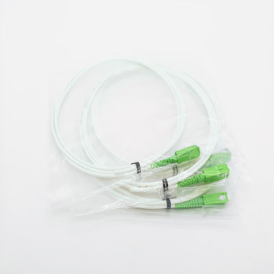 Beli Kabel Serat Optik Pigtail SC APC Single Mode Simplex 3mm Putih G657A2 LSZH pembuatan online